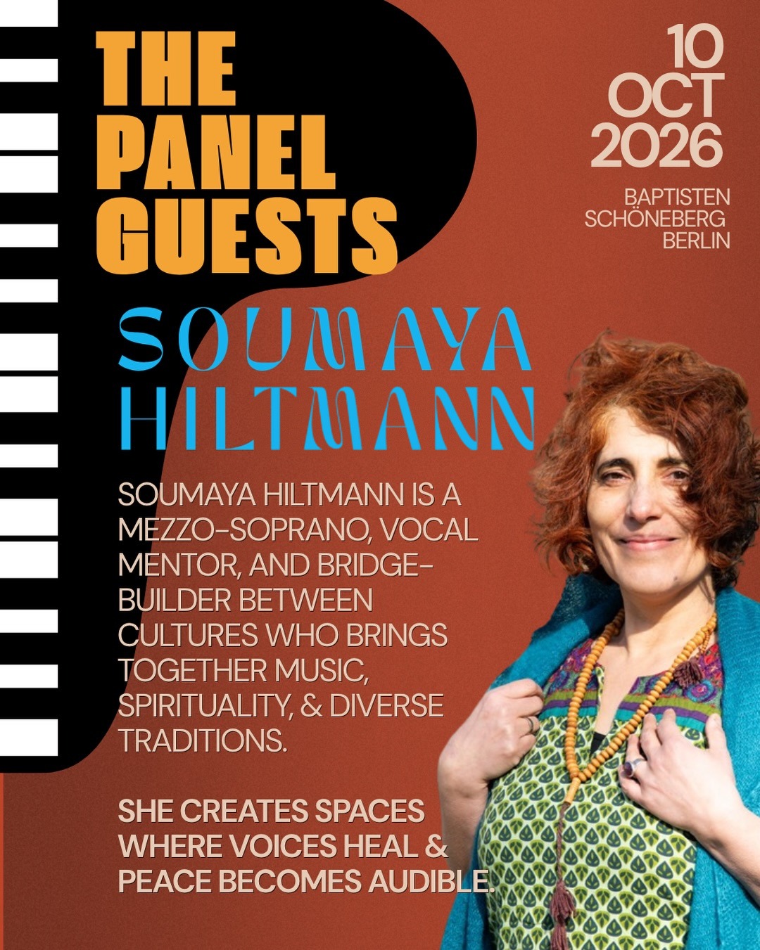 Soumaya Hiltmann – Mezzosopranistin, Vocal Mentor und Brückenbauerin zwischen den Kulturen